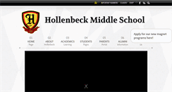 Desktop Screenshot of hollenbeckms.org
